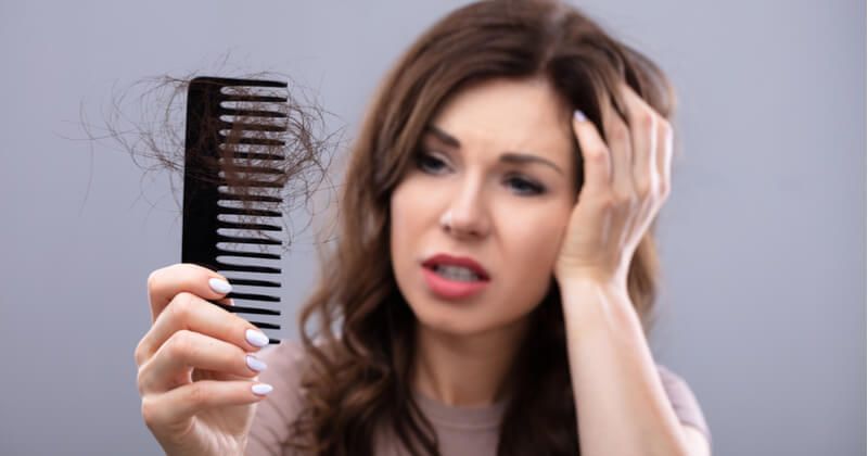 استرس برابر است با از دست دادن مو جلوگیری از ریزش مو