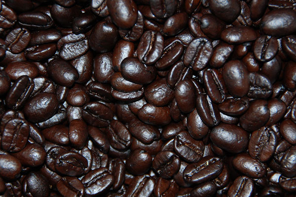 دانه‌ های رست شده قهوه