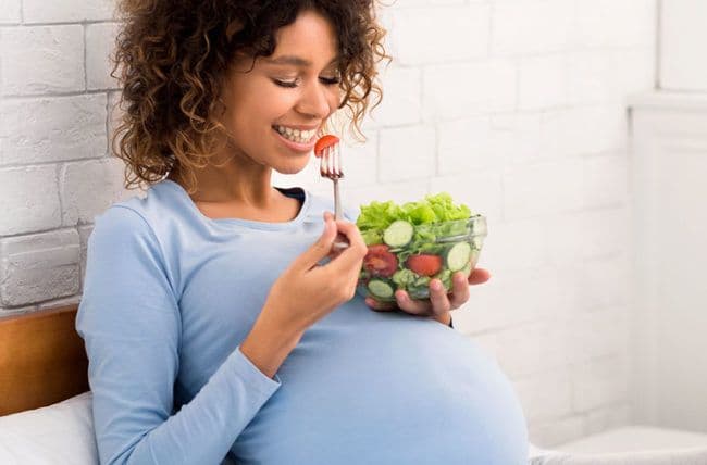 تغییر رنگ پوست جنین با تغذیه