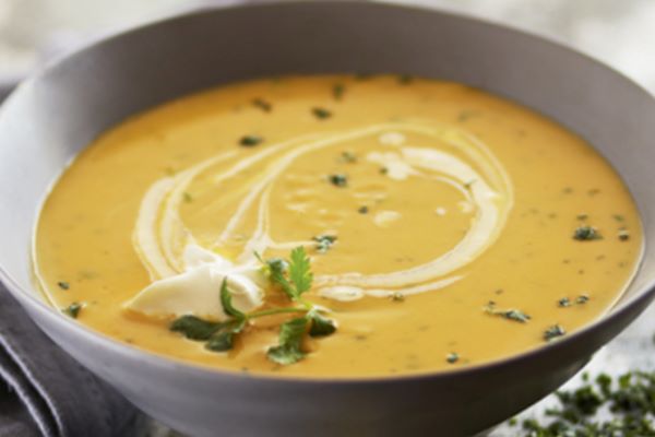 دستور پخت سوپ کدو حلوایی